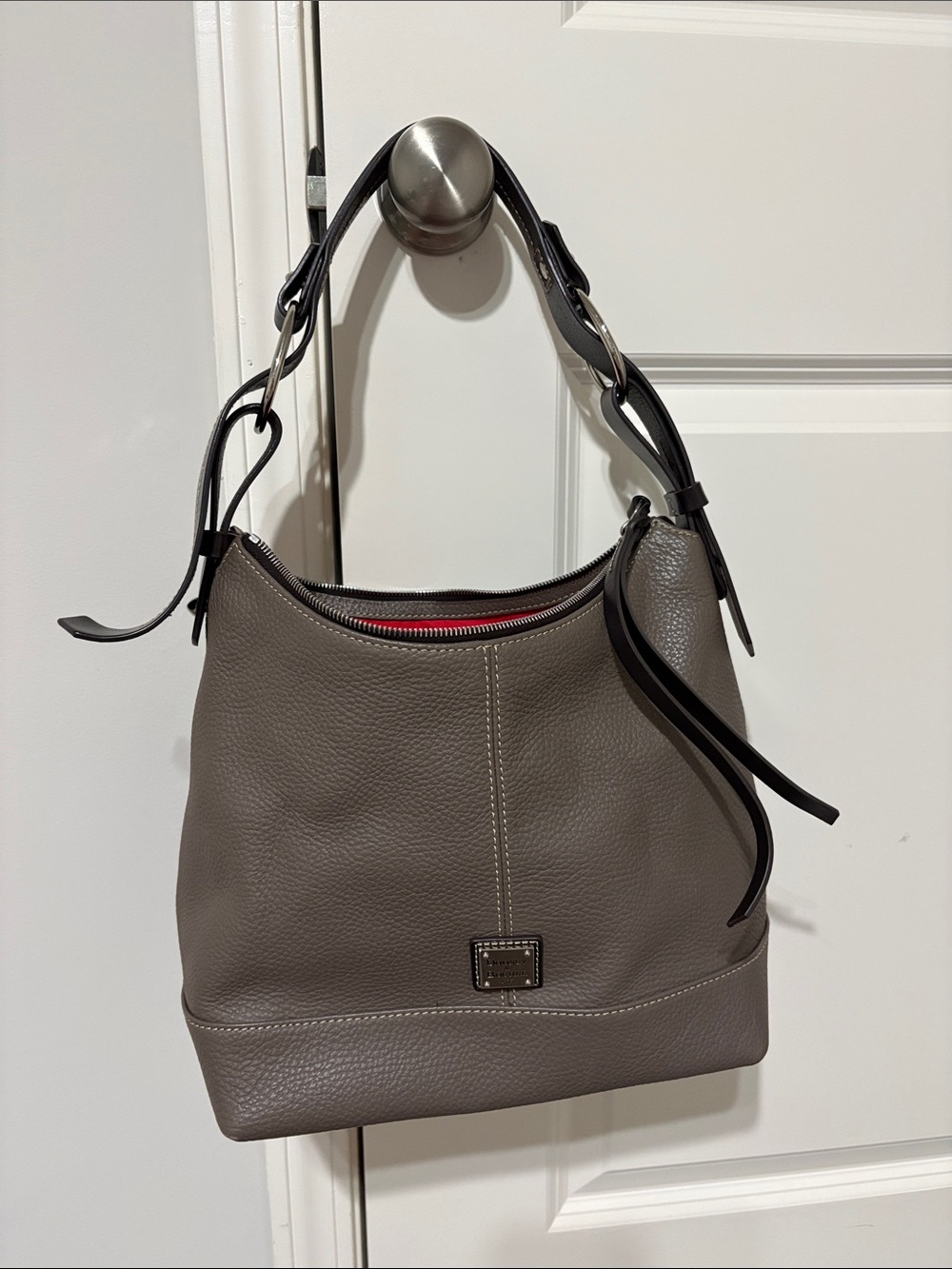 Dooney & Bourke Pebbled Leather Gracie Hobo/Shoulder Bag